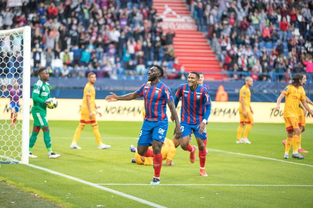 PHOTO 2 Stade malherbe Caen Mendy deuxieme photo
