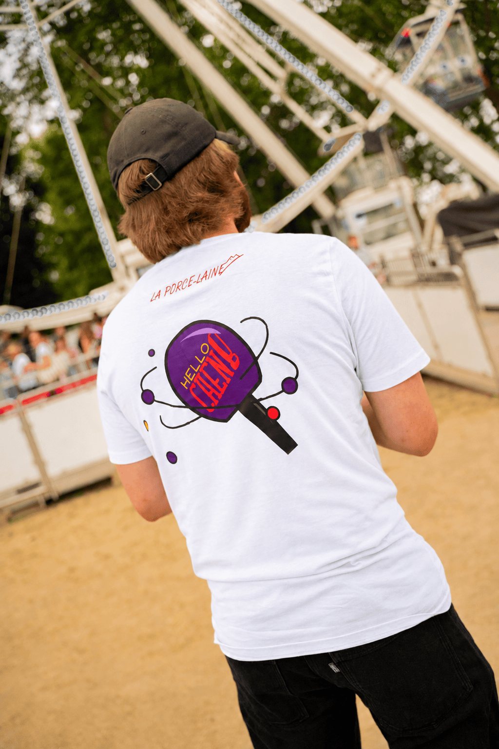 T-shirt Hello Caen x La Porce-Laine